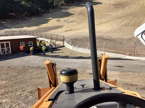 Paving St. Rose Church